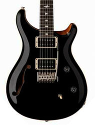 USA Bolt-On CE 24 Semi-Hollow - black top w/ natural back