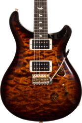 Solidbody e-gitarre Prs USA Custom 24 10 Top #21-0332207 - Black gold burst