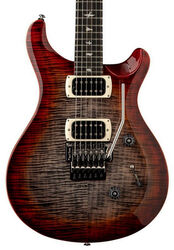 Double cut e-gitarre Prs SE Custom 24 Floyd (Wing Tuners) - Charcoal cherry burst