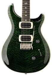 Double cut e-gitarre Prs SE Custom 24 Quilt (Wing Tuners) - Teal black