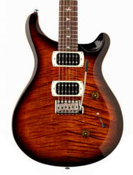 Double cut e-gitarre Prs SE Custom 24 (Wing Tuners) - Black gold burst