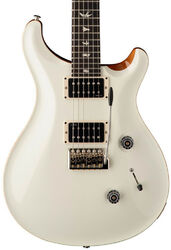 Double cut e-gitarre Prs USA Custom 24 (DMO Pickups) - Antique White Top / Natural Back