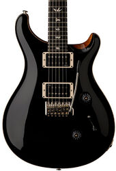 Double cut e-gitarre Prs USA Custom 24 (DMO Pickups) - Black Top / Natural Back