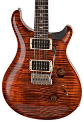 Double cut e-gitarre Prs USA Custom 24 - Orange tiger
