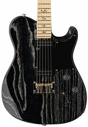 Single-cut-e-gitarre Prs USA Bolt-On NF 53 - Black doghair