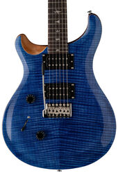 Double cut e-gitarre Prs SE Custom 24 2023 LH - Faded blue