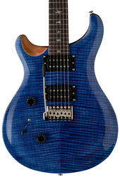 Double cut e-gitarre Prs SE Custom 24 LH - Faded blue
