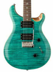Double cut e-gitarre Prs SE Custom 24 - turquoise