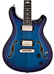 Semi-hollow e-gitarre Prs SE Hollowbody II - Faded blue burst