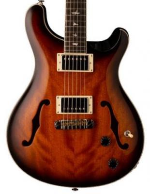 Solidbody e-gitarre Prs SE Hollowbody Standard 2020 - Tobacco sunburst
