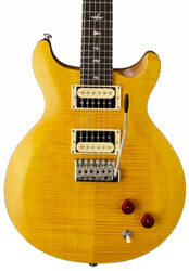 Double cut e-gitarre Prs SE Santana - Santana yellow