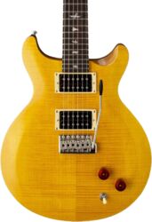 Double cut e-gitarre Prs SE Santana - Yellow