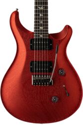Double cut e-gitarre Prs Standard 24 USA - Satin red apple metallic