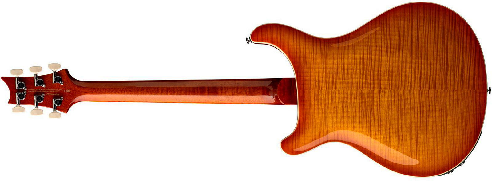 Prs Hollowbody Ii Piezo Se (wing Tuners) 2h Ht Eb - Vintage Sunburst - Semi-Hollow E-Gitarre - Variation 1