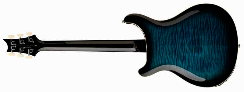 Prs Hollowbody Ii Piezo Se (wing Tuners) 2h Ht Eb - Peacock Blue Burst - Semi-Hollow E-Gitarre - Variation 2