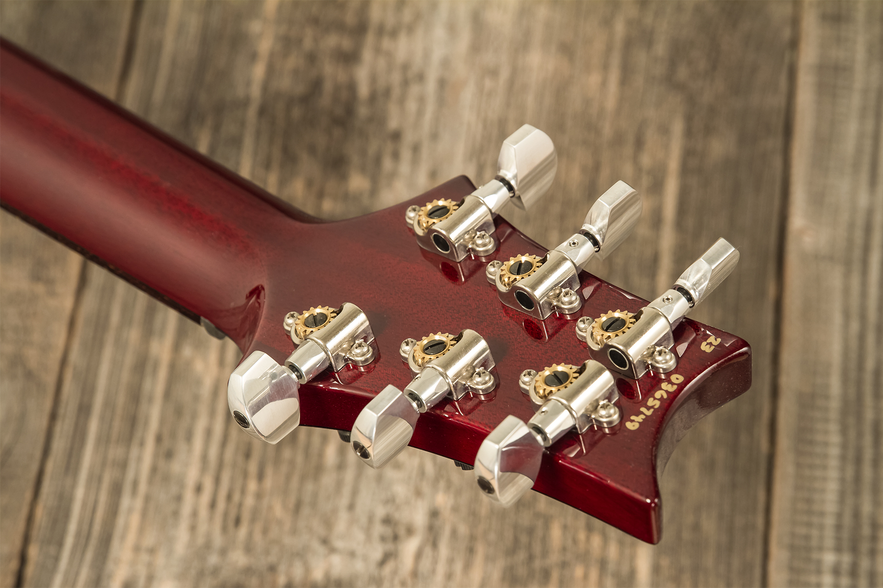Prs Hollowbody Ii Piezo Usa 2h Ht Eb #230365749 - Dark Cherry Burst - Semi-Hollow E-Gitarre - Variation 9