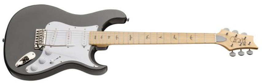 Prs John Mayer Se Silver Sky Maple Signature 3s Trem Mn - Overland Gray - Signature-E-Gitarre - Variation 1