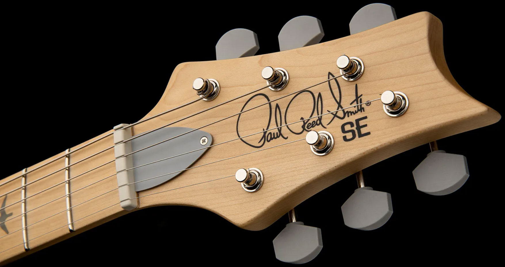 Prs John Mayer Se Silver Sky Maple Signature 3s Trem Mn - Overland Gray - Signature-E-Gitarre - Variation 3