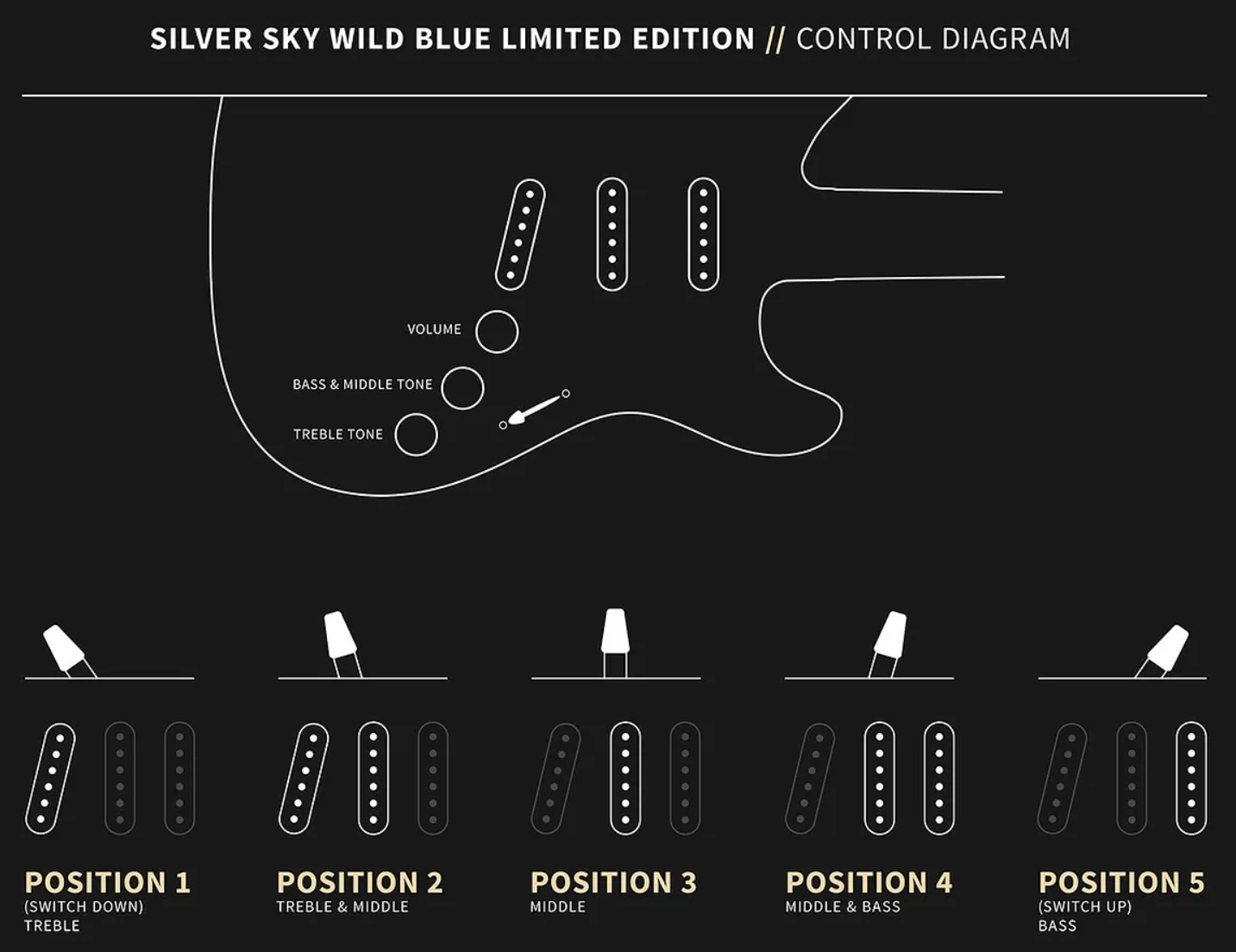 Prs John Mayer Silver Sky Bolt-on Usa Ltd Trem 3s Rw - Wild Blue Satin - Double Cut E-Gitarre - Variation 6