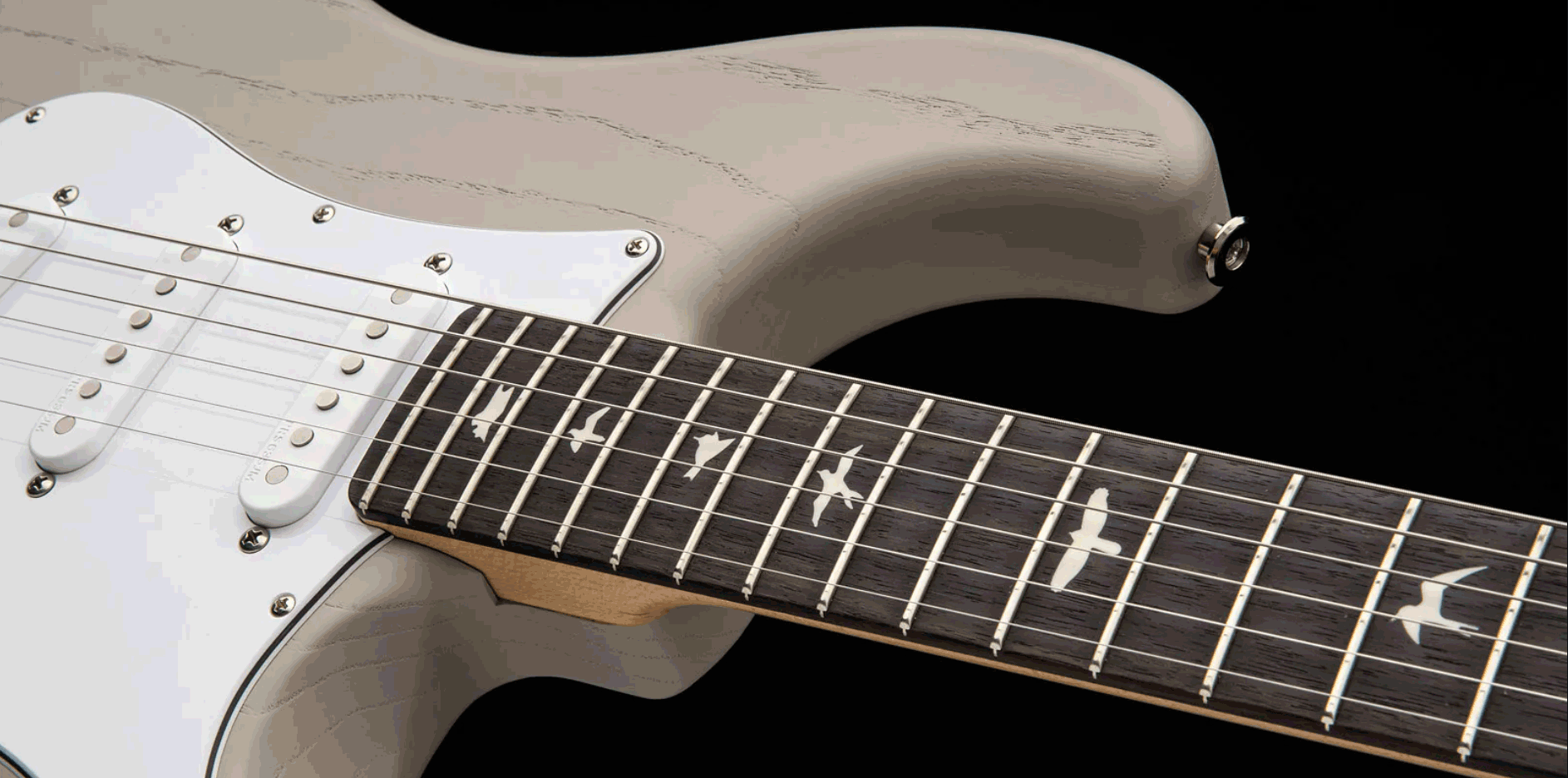 Prs John Mayer Silver Sky Dead Spec Usa Ltd Signature 3s Trem Rw - Moc Sand Satin - E-Gitarre in Str-Form - Variation 2