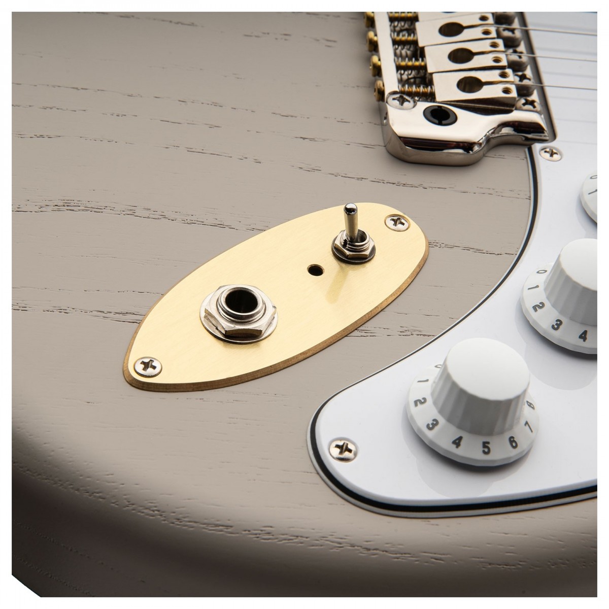 Prs John Mayer Silver Sky Dead Spec Usa Ltd Signature 3s Trem Rw - Moc Sand Satin - E-Gitarre in Str-Form - Variation 3