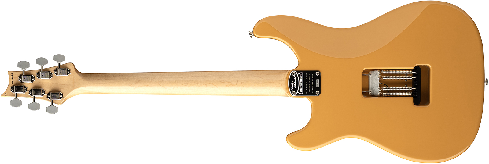 Prs John Mayer Silver Sky Defender Bolt-on Usa Ltd Trem 3s Rw - Sandglow Yellow - E-Gitarre in Str-Form - Variation 1