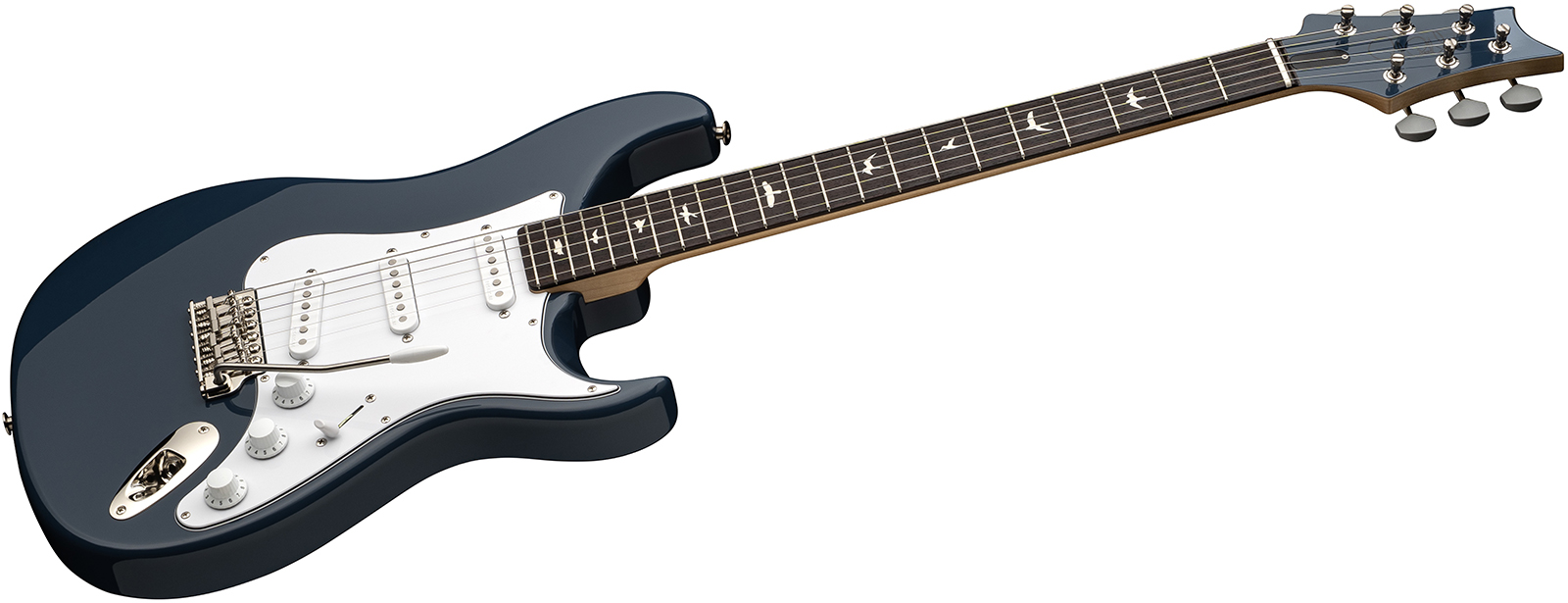 Prs John Mayer Silver Sky Defender Bolt-on Usa Ltd Trem 3s Rw - Arles Blue - E-Gitarre in Str-Form - Variation 2