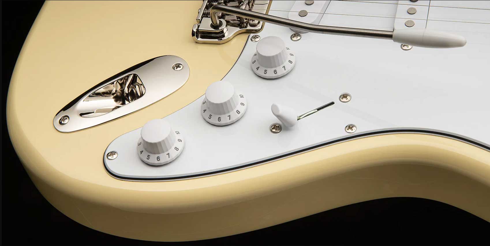 Prs John Mayer Silver Sky Maple Se Signature 3s Trem Mn - Moon White - E-Gitarre in Str-Form - Variation 2