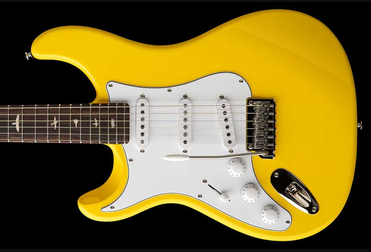 Prs John Mayer Silver Sky Rosewood Lh Se Signature Gaucher 3s Trem Rw - Dandy Lion - E-Gitarre in Str-Form - Variation 1
