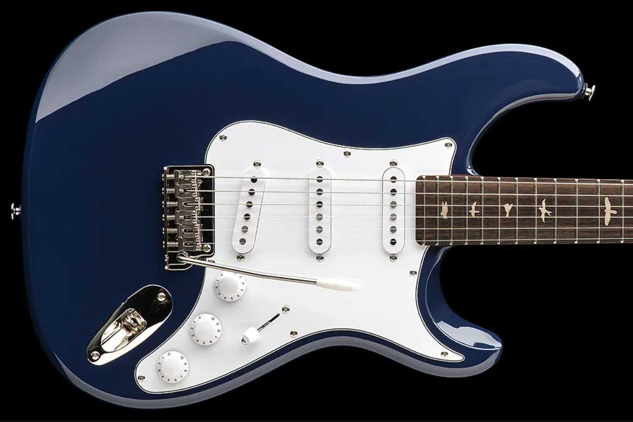 Prs John Mayer Silver Sky Rosewood Se Signature 3s Trem Rw - Trad Blue - E-Gitarre in Str-Form - Variation 1