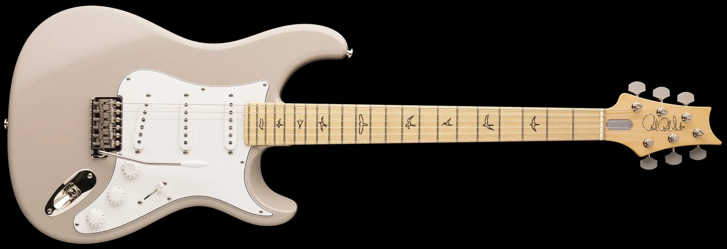 Prs John Mayer Silver Sky Usa Signature 3s Trem Mn - Moc Sand Satin - E-Gitarre in Str-Form - Variation 1