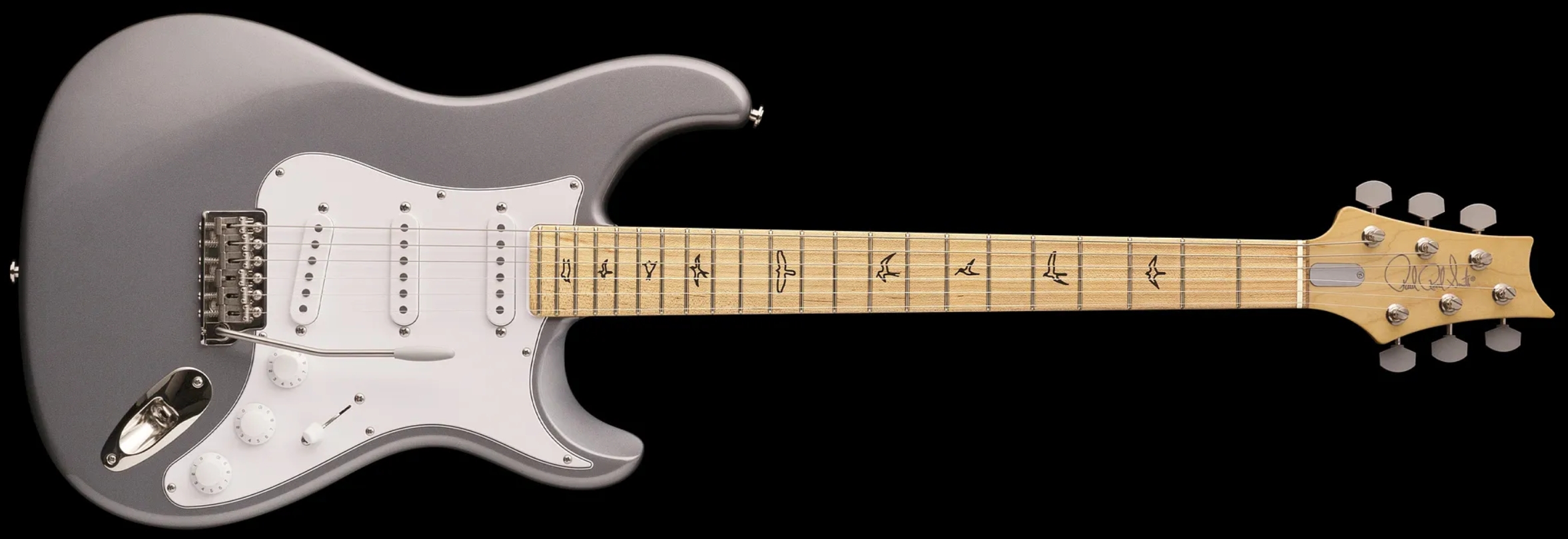 Prs John Mayer Silver Sky Usa Signature 3s Trem Mn - Tungsten - E-Gitarre in Str-Form - Variation 2