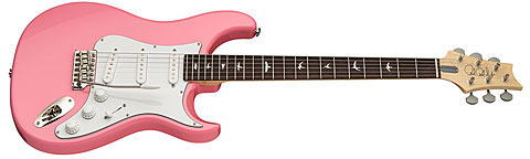 Prs John Mayer Silver Sky Usa Signature 3s Trem Rw - Sky Roxy Pink - E-Gitarre in Str-Form - Variation 1