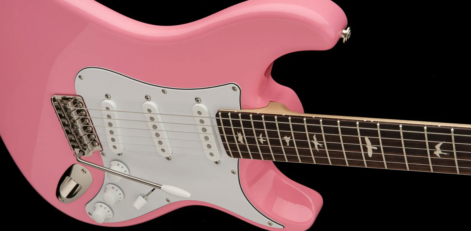 Prs John Mayer Silver Sky Usa Signature 3s Trem Rw - Sky Roxy Pink - E-Gitarre in Str-Form - Variation 3