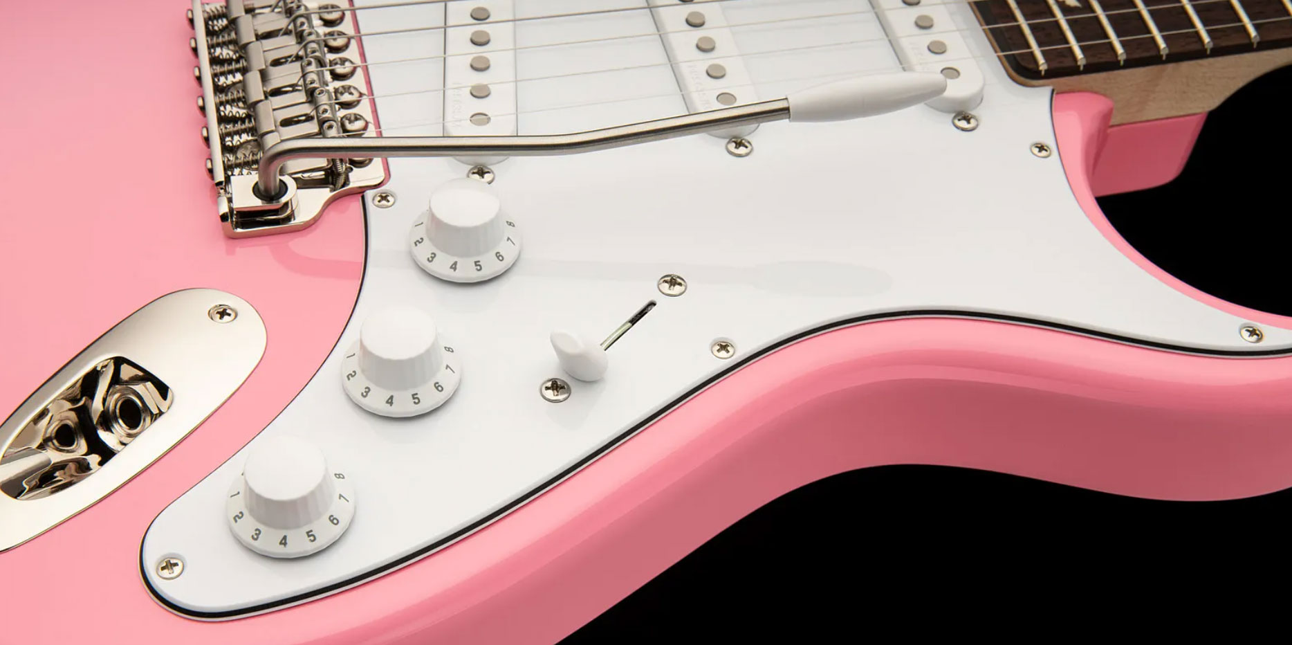 Prs John Mayer Silver Sky Usa Signature 3s Trem Rw - Sky Roxy Pink - E-Gitarre in Str-Form - Variation 4