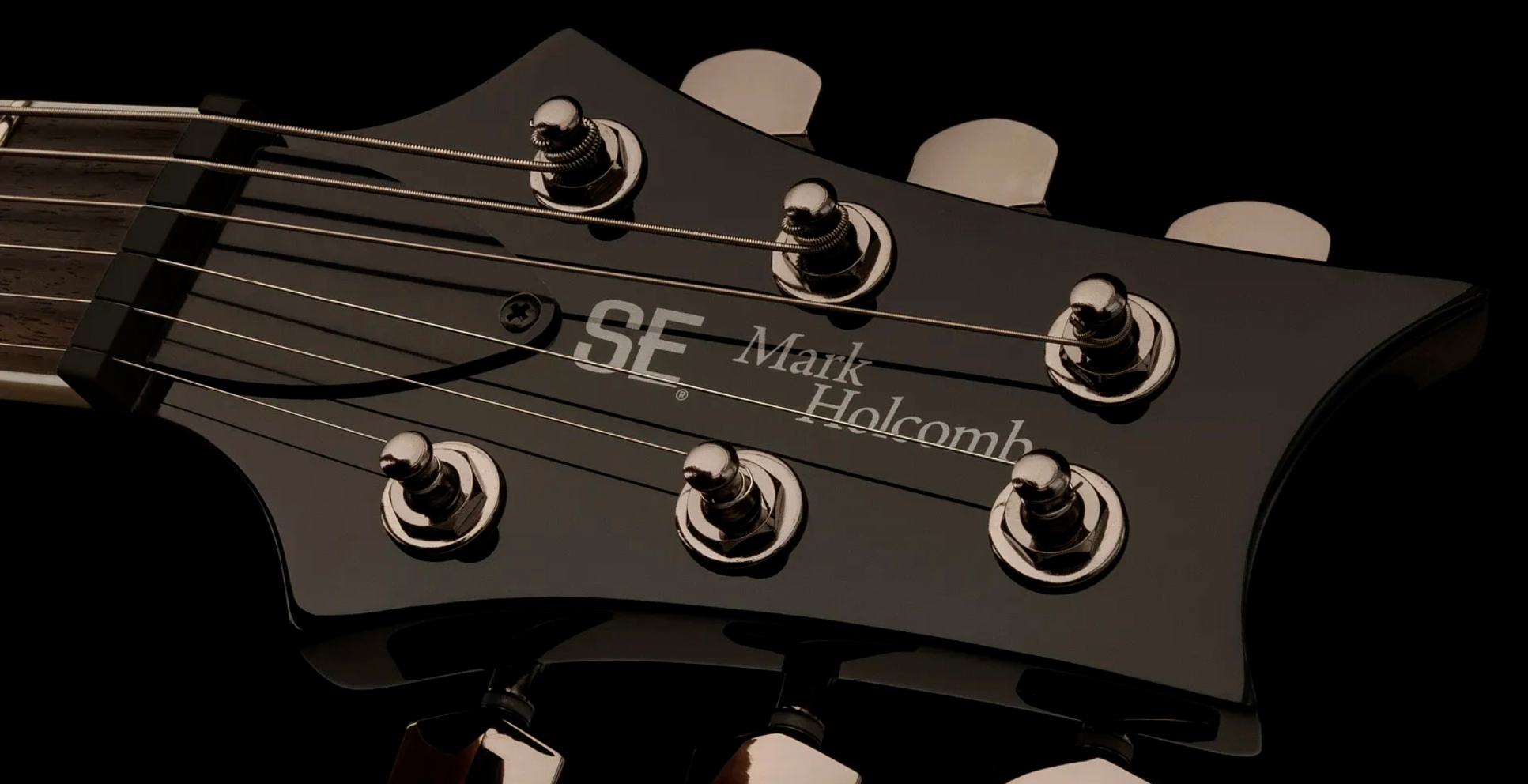 Prs Mark Holcomb Se Signature 2h Seymour Duncan Ht Eb - Holcomb Blue Burst - E-Gitarre aus Metall - Variation 6