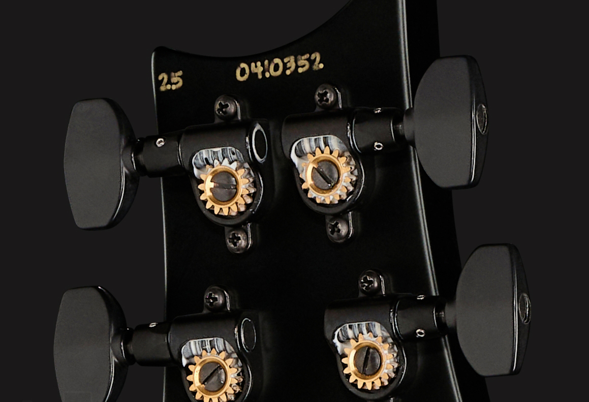 Prs Mark Holcomb Usa Signature 2h Seymour Duncan Ht Eb - Gray Black - Double Cut E-Gitarre - Variation 4