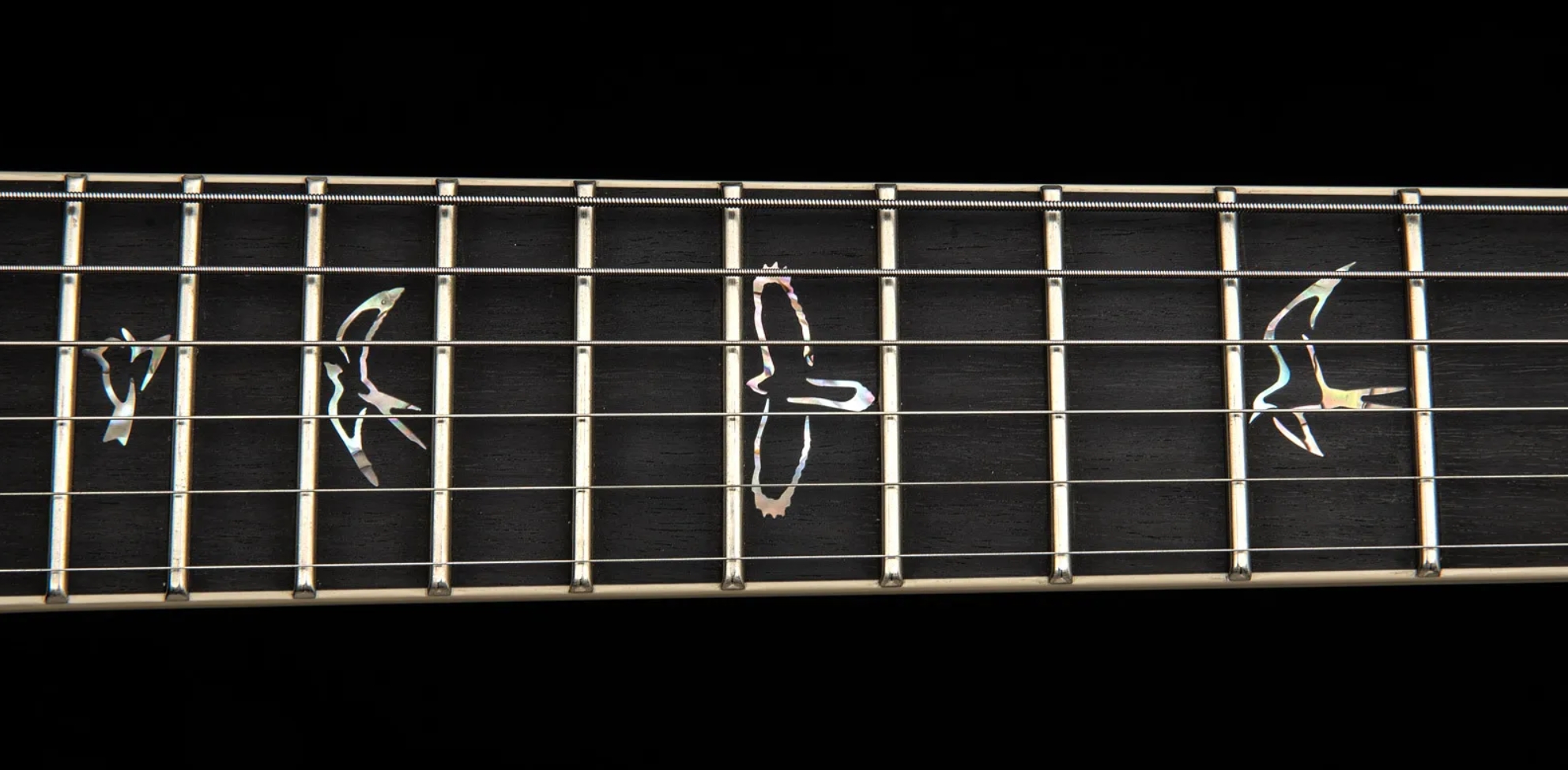 Prs Mark Holcomb Usa Signature 2h Seymour Duncan Ht Eb - Charcoal Wraparound Burst - Double Cut E-Gitarre - Variation 7