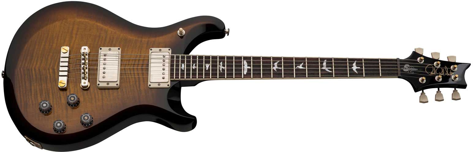 Prs Mccarty 594 10th Ltd S2 Usa 2h Ht Rw - Black Amber - Double Cut E-Gitarre - Variation 1