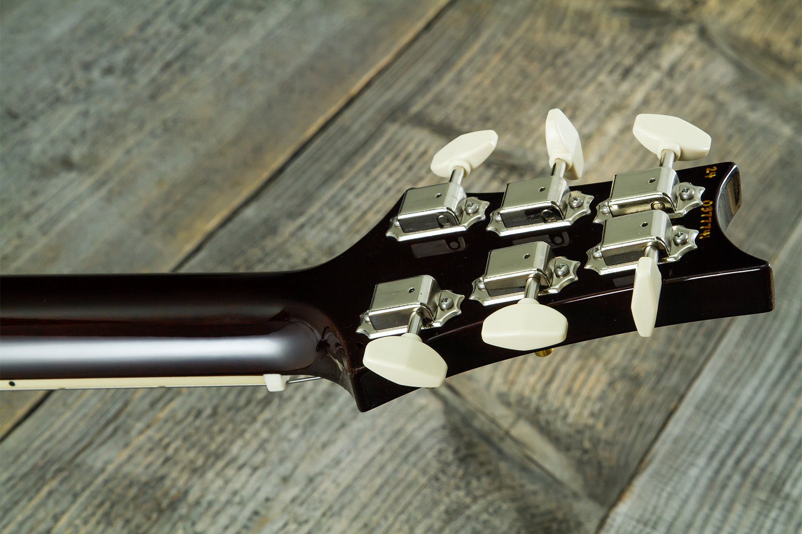 Prs Mccarty 594 Hand-signed Usa 2h Ht Rw #0377741 - Black Gold Wraparound Burst - Double Cut E-Gitarre - Variation 10