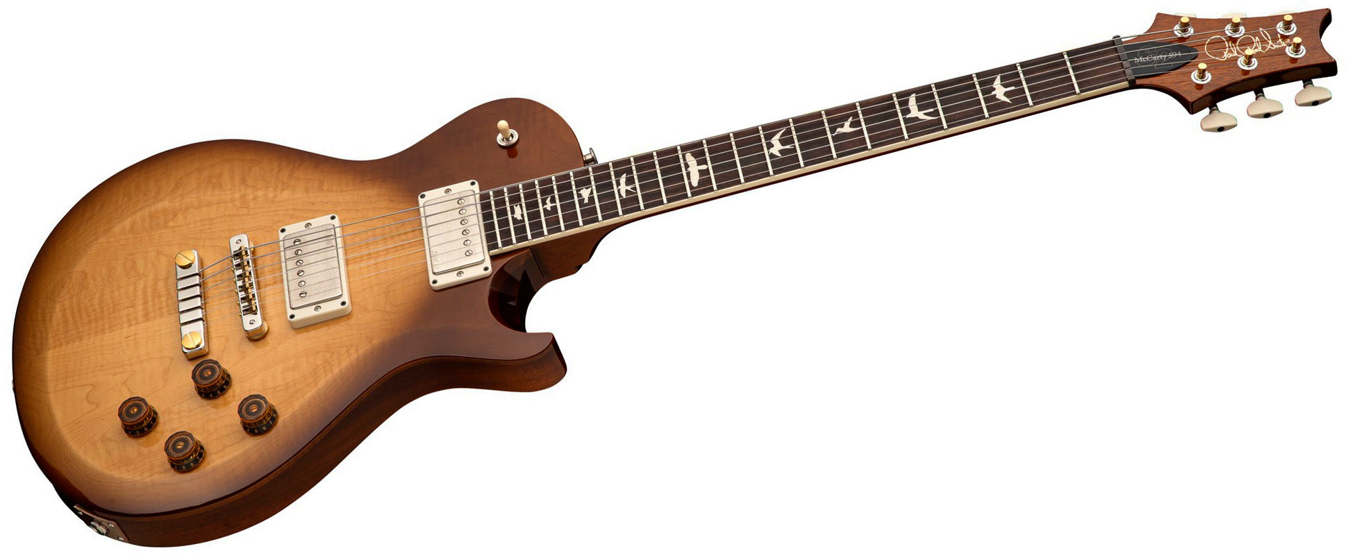 Prs Mccarty 594 Singlecut S2 Usa 2h 58/15lt Ht Rw - Vintage Natural - Single-Cut-E-Gitarre - Variation 2
