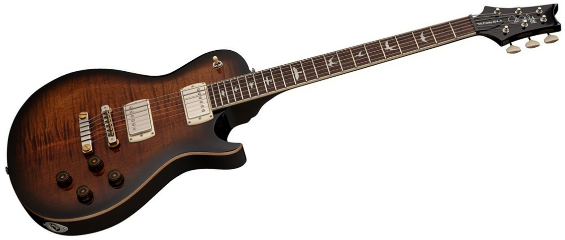 Prs Mccarty 594 Singlecut Se (wing Tuners) 2h Ht Rw - Black Gold Burst - Single-Cut-E-Gitarre - Variation 6