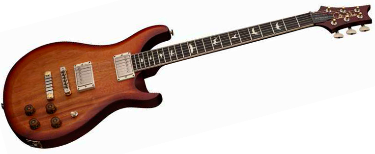Prs Mccarty 594 Thinline S2 Usa 2h 58/15lt Ht Rw - Dark Cherry Sunburst Satin - Double Cut E-Gitarre - Variation 1