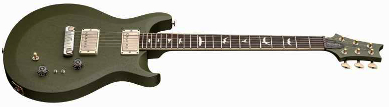 Prs Mira 594 Satin S2 Usa 2h Ht Rw - Matcha Green - Double Cut E-Gitarre - Variation 2