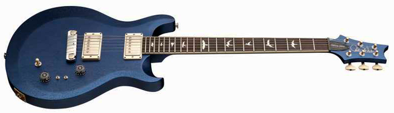 Prs Mira 594 Satin S2 Usa 2h Ht Rw - Metallic Midnight - Double Cut E-Gitarre - Variation 2