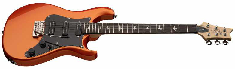 Prs Nf3 Se 3h Mini-humb. Trem Rw - Metallic Orange - Double Cut E-Gitarre - Variation 1
