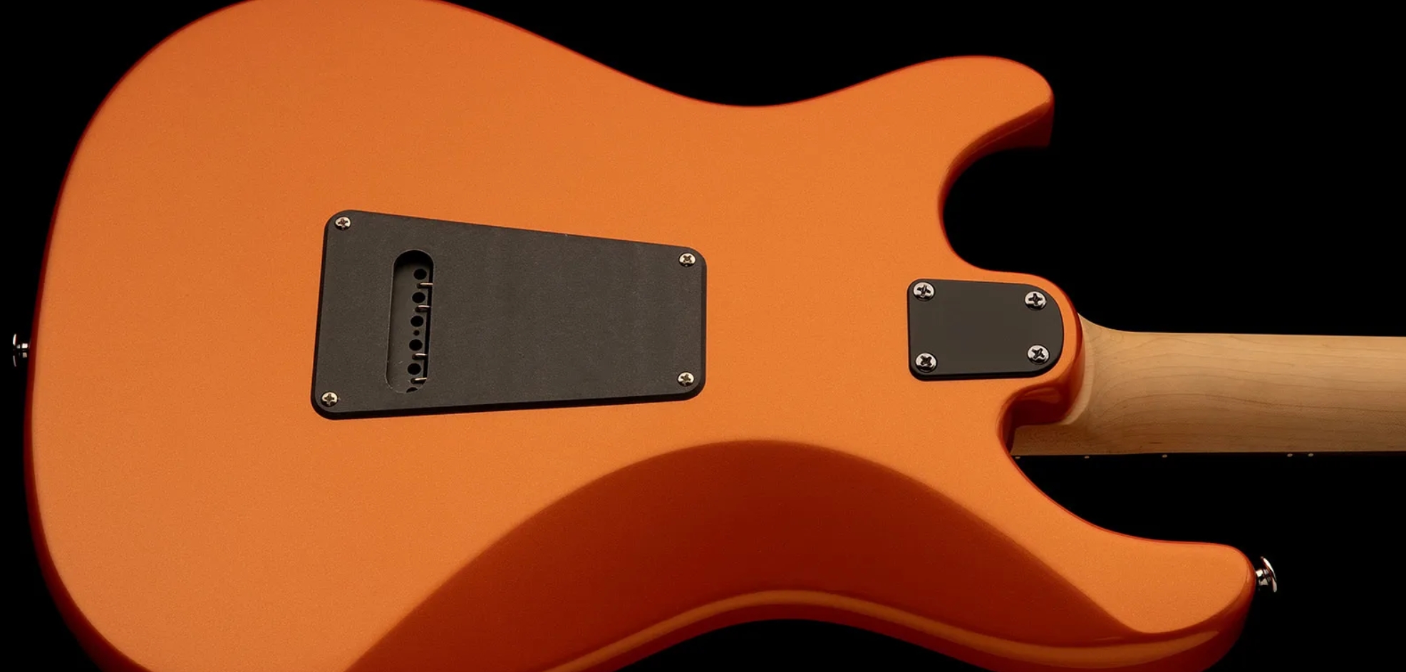 Prs Nf3 Se Bolt-on 3h Trem Rw - Metallic Orange - Single-Cut-E-Gitarre - Variation 5