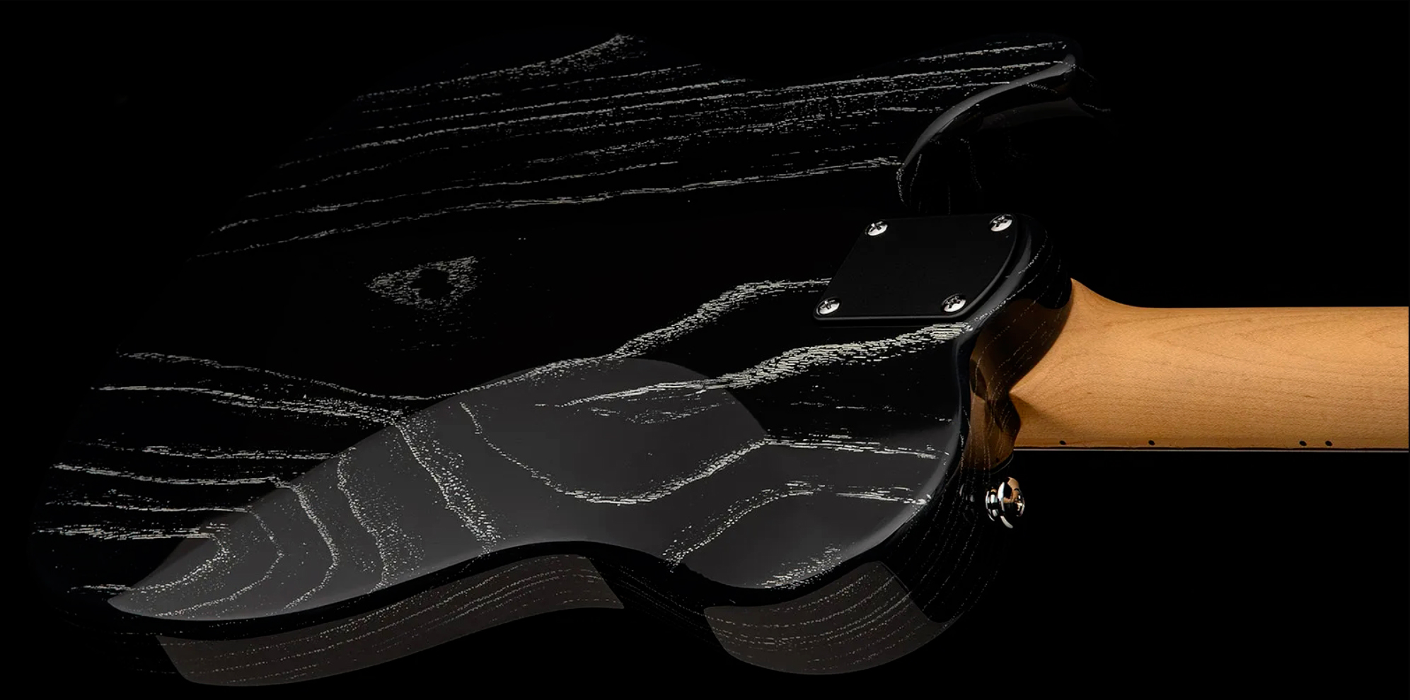 Prs Nf53 Se 2mh Ht Mn - Black Doghair - E-Gitarre in Teleform - Variation 7