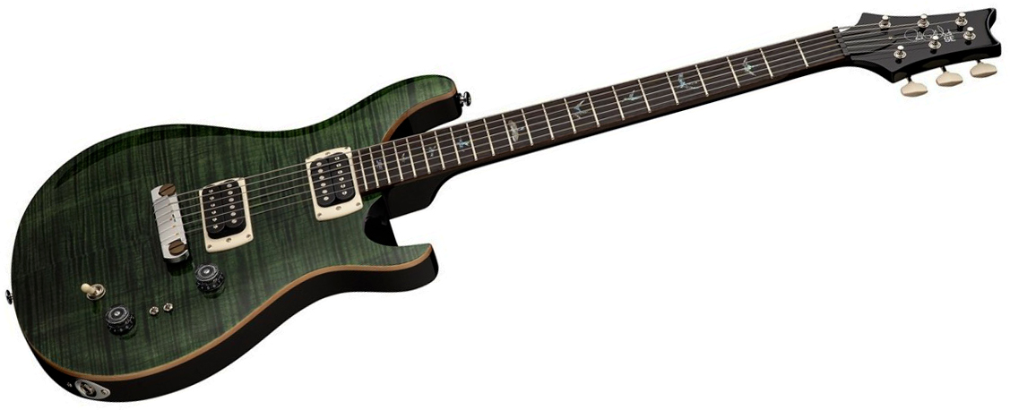 Prs Paul's Guitar Se (wing Tuners) 2h Ht Rw - Teal Black - Double Cut E-Gitarre - Variation 1