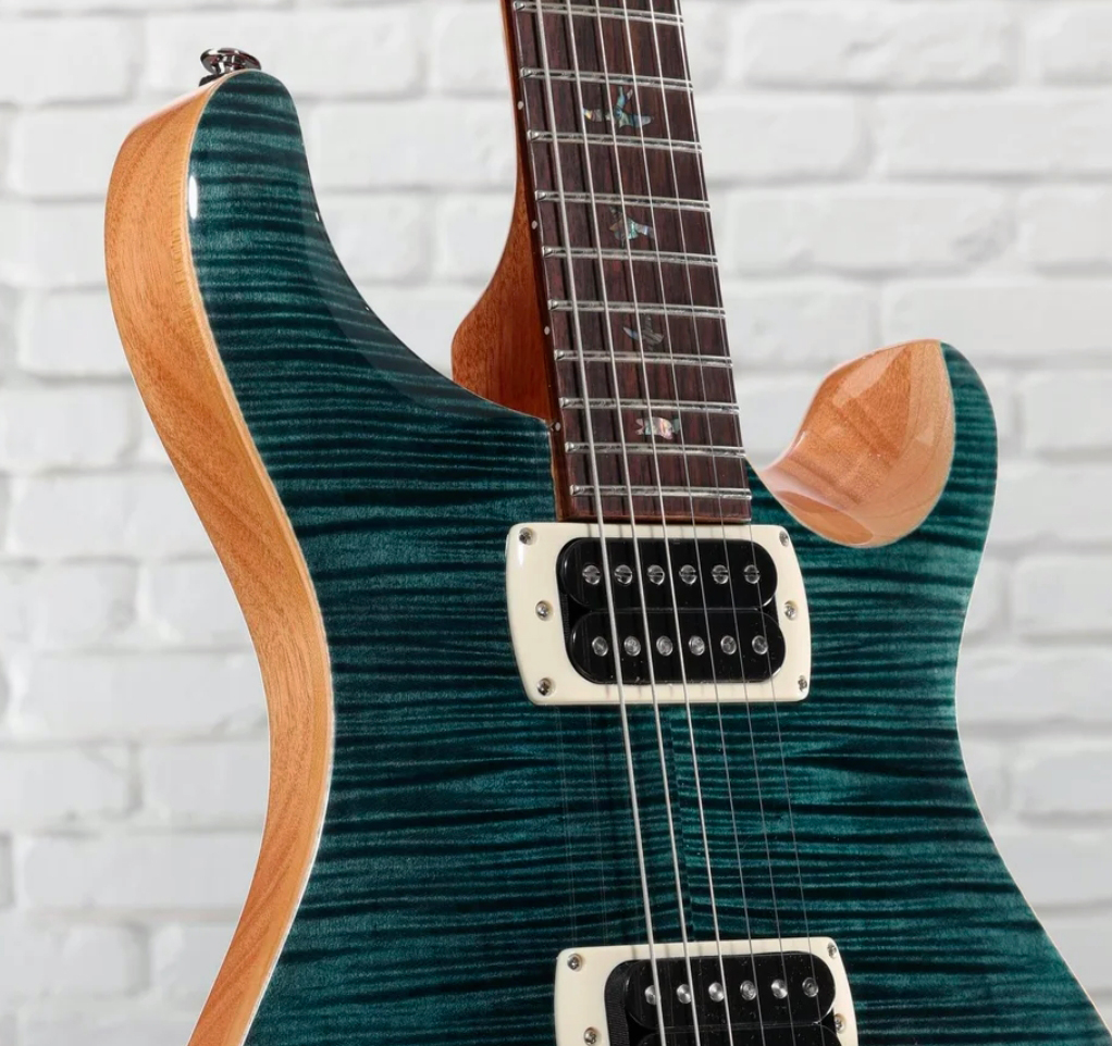 Prs Paul's Guitar Se (wing Tuners) 2h Ht Rw - Slate Blue - Double Cut E-Gitarre - Variation 3